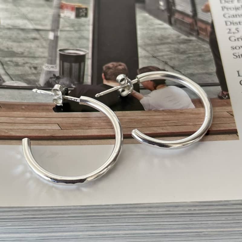 Aros Argollas de Plata - Unicus Joyas