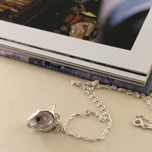 Cadena Colgante Loba Silver - Unicus Joyas