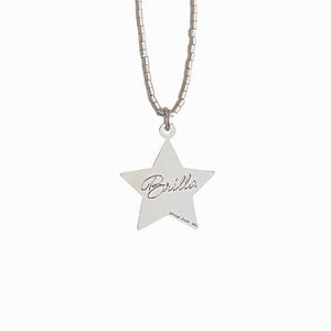Cadena de Mostacillas Star Paisley Plata - Unicus Joyas