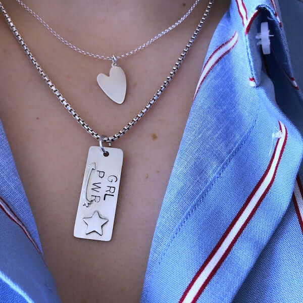 Cadena Love Plata - Unicus Joyas