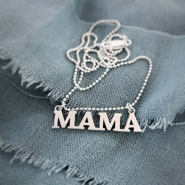 Cadena Mamá Plata - Unicus Joyas