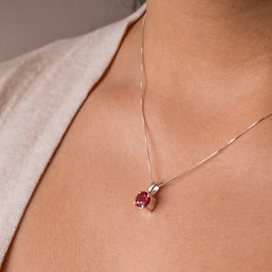 Collar Punto de Luz Plata - Unicus Joyas