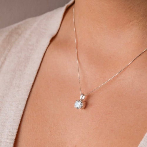 Collar Punto de Luz Plata - Unicus Joyas