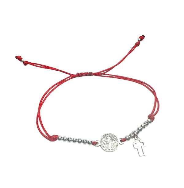 Pack Duo - Dos Pulseras Cruz de San Benito y Grabado de Inicial Gratis - Unicus Joyas