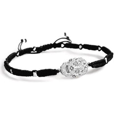Pulsera Smashed Skull de Plata - Unicus Joyas