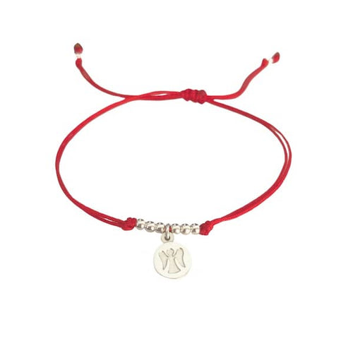 Pulsera Angel Protector Hilo Macramé