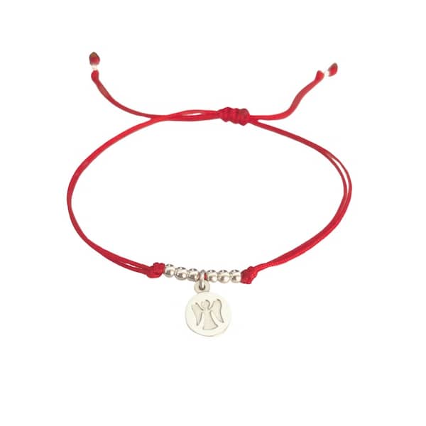 Pulsera Angel Protector Hilo Macramé