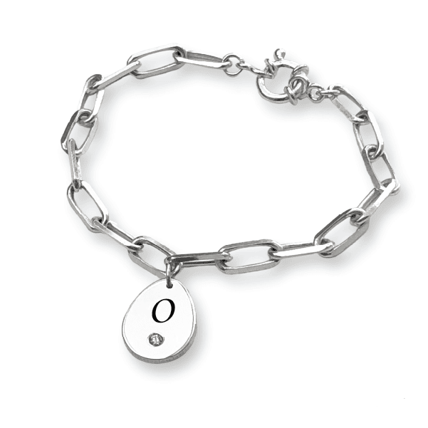 Pulsera de Plata con cristal Austriaco