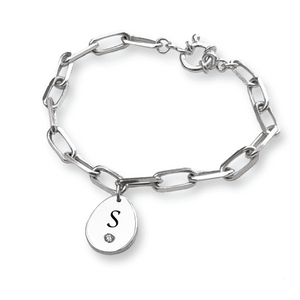 Pulsera de Plata con cristal Austriaco