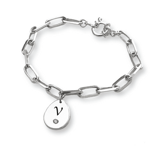 Pulsera de Plata con cristal Austriaco