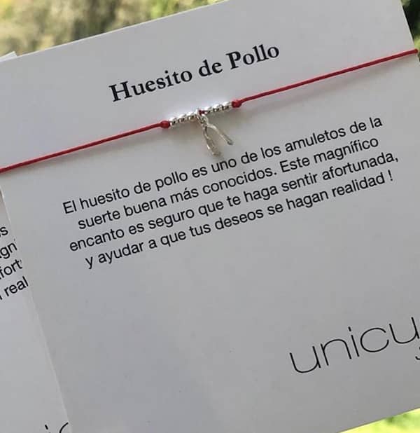 Pulsera Huesito Hilo Macramé