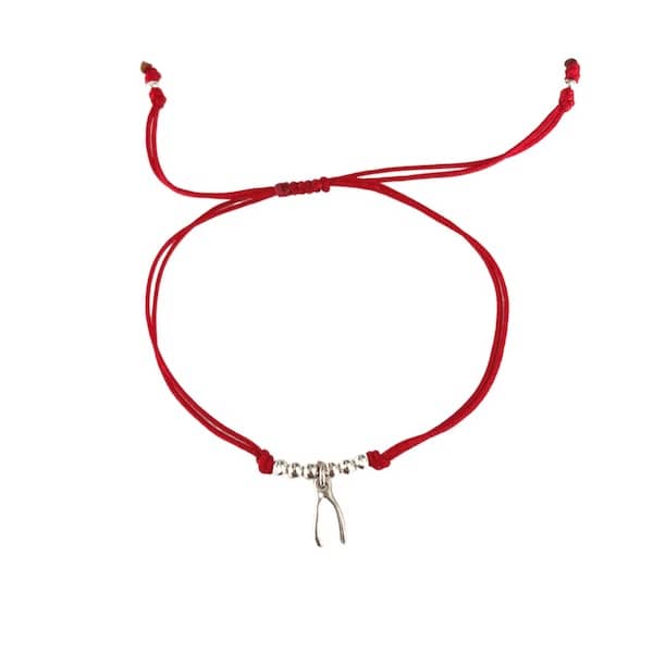 Pulsera Huesito Hilo Macramé