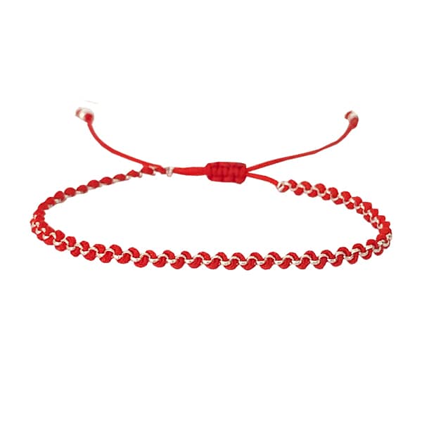 Pulsera Cadena Rolo Tejida