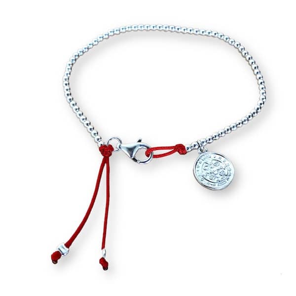 Pulsera Bolitas San Benito Silver