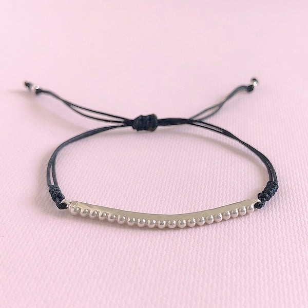 Pulsera Barra Bolitas