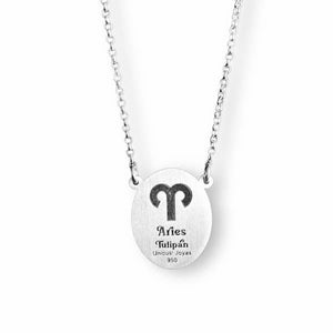 Collar Horóscopo Aries y Tulipán - Unicus Joyas