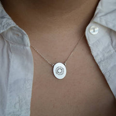Collar Horóscopo Leo y Girasol - Unicus Joyas