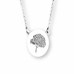 Collar Horóscopo Piscis y Hortensia - Unicus Joyas