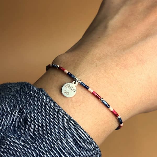 Pulsera BFF Infinito Plata - Unicus Joyas