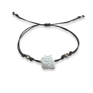 Pulsera Gato Maneki Neko - Unicus Joyas