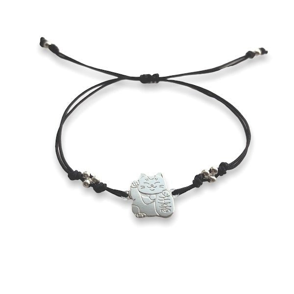 Pulsera Gato Maneki Neko - Unicus Joyas